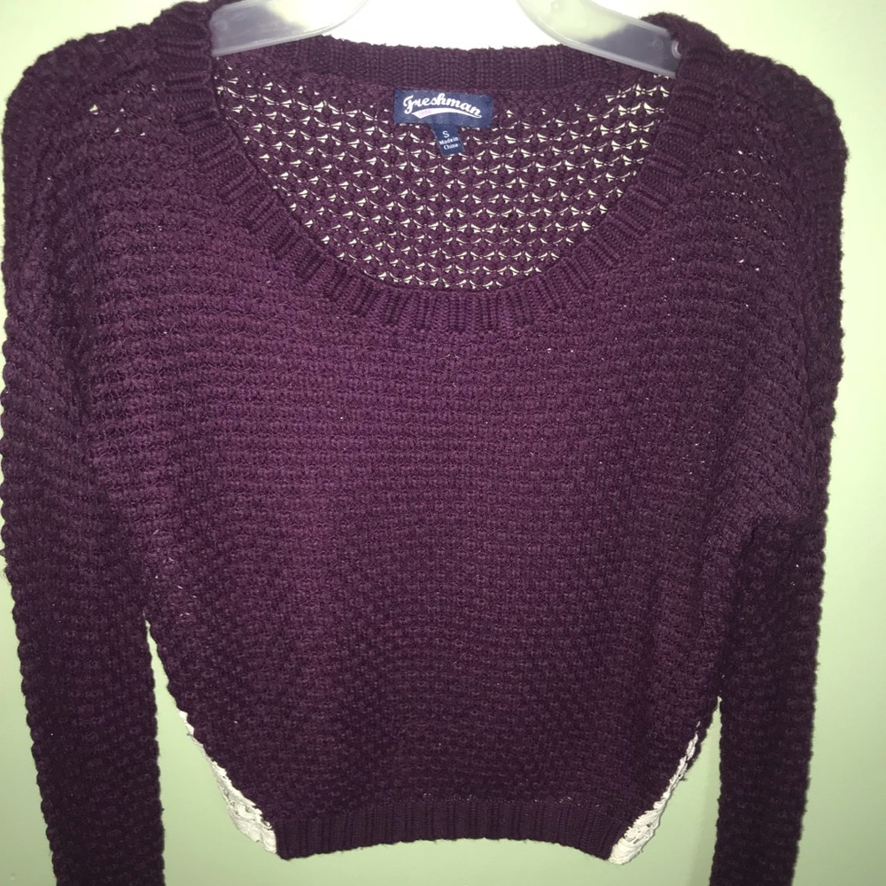 Crop Sweater Too